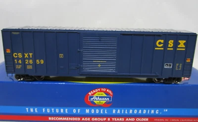 Athearn HO Scale CSX CSXT 50' FMC Box Car #142659 NOS 92539 - Image 1 of 4