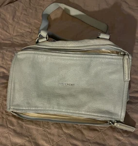 Givenchy Pandora Medium Grey Goatskin Crossbody - Picture 1 of 12