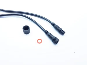 5 Pairs 4-Conductor 4Pin Waterproof Cable Set DC Connector Male Female LED Black - Picture 1 of 12