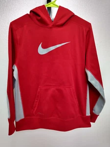 NIKE Therma-Fit, Red/Gray Accents, Pouch Front,Long Sleeve, Hooded SZXL - Picture 1 of 9