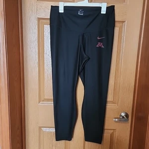 Nike Dri-Fit Minnesota Golden Gophers Negro Calzas para Correr Adulto Talla XXL USADAS EN EXCELENTE ESTADO - Imagen 1 de 10