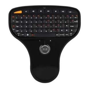 2.4G N5901 N5901 QWERTY Keyboard Mouse Set Trackball Ultra-small Receiver PC TV - Picture 1 of 9