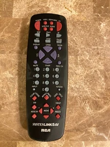 RCA Systemlink 5 AV Remote Control RCU500 CRK74E2 TV VCR Cable Universal Tested - Picture 1 of 5