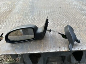 Driver Left Side View Mirror Manual Cable Fits 02-07 FORD FOCUS. Includes Trim - Picture 1 of 3