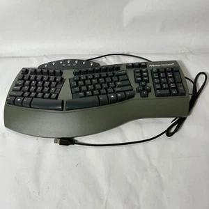 Fellowes Microban Ergonomic Wired USB Keyboard KU-9938 - Excelent Condition - Picture 1 of 2