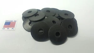 NEOPRENE RUBBER WASHER 1/16 THK X 2" OD X 3/4 ID 100 PC PACK FREE SHIPPING - Picture 1 of 2