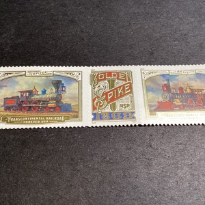 Scott #5378-80 Transcontinental Railroad (Strip of 3) 2019 MNH-US