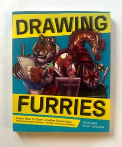S. Johnson DRAWING FURRIES Learn How to Draw Creative Characters 2021 Paperback - Foto 1 di 8