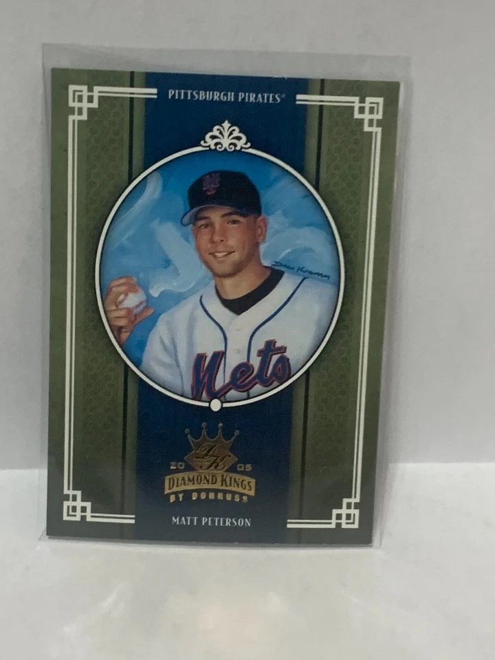 2005 Diamond Kings "HAWAII CONFERENCE" embossed - MATT PETERSON #'d/10 - Image 1 of 2