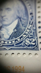 Scott #2875a, Pane of 4 with MINOR DOUBLE TRANSFER ON RIGHT STAMP, Cat $22.50 - Picture 1 of 3