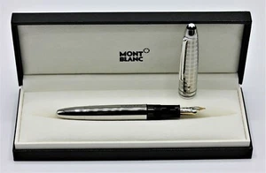 Montblanc Meisterstück Solitaire Stainless Steel II / Id.: 23846/ Feder B / NEU - Bild 1 von 8