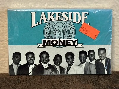 1990 Lakeside – Money Cassette Tape SEALED Epic ZST 74601 - Image 1 of 4