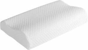 Contour Memory Foam Pillow Head Neck Pillow Back Orthopedic Firm Support Sleep - Picture 1 of 9