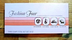 Vintage Fashion Vier Badeseife Hewitt Dayton Ohio 3 Riegel 14 Unzen - Bild 1 von 4