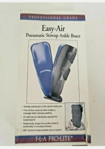 Ortopedia FLA, soporte para tobillo neumático, derecho, entrenador de tamaño, nueva caja abierta - Imagen 1 de 3