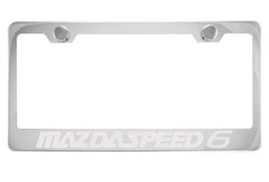 Chrome License Plate Frame for Mazdaspeed6, Mazdaspeed 6 - Picture 1 of 1