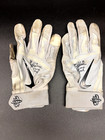 Nico Hoerner 2019 Game Used Under Armour Signed & Inscribed Batting Gloves COA