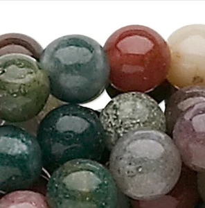Bead, Natural Fancy Jasper 6mm Round Beads with 0.5-1.5mm Hole 1 Strand(67) - Picture 1 of 2
