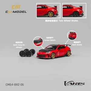 CM Model - Subaru BRZ Varis ARISING Red Black Carbon - Picture 1 of 9