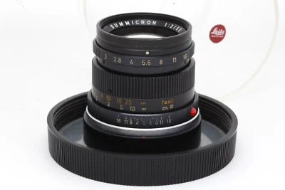Lente de montaje Leica 50 mm f2 Summicron M #42135 Foto 1 de 4