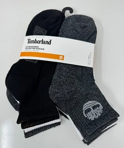 Timberland Hombre Calcetines Cuarto Acolchados 6 Pares Cómodos Soporte Arco Talla L - Imagen 1 de 5
