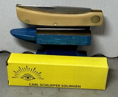 Ojo alemán Brandon globo ocular amarillo 99JRY Solingen Alemania.  Foto 1 de 4