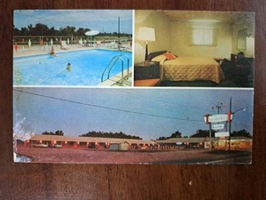 Postcard Thunderbird Lodge Atoka Oklahoma - Picture 1 of 2