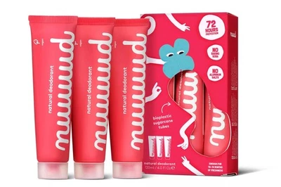nuud - natural, vegan deodorant - xXL Pack | New Cream