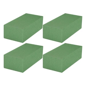 4 Piezas Espumas Florales Reloj Arreglo Floral Espumas Ladrillos Florales - Imagen 1 de 12