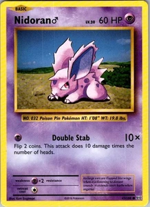 Pokemon | XY - Evoluciones | Nidoran M | 43/108 | Normal | Casi Nuevo - Imagen 1 de 2