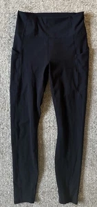 "Leggings Fabletics PureLuxe talla M negros para mujer con bolsillos entrepierna de 26""" - Imagen 1 de 10