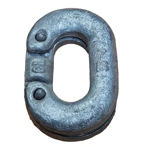 Crosby Laughlin G335 7/16" Chain Connecting Link Split Repair Galvanized 1013174 - Picture 1 of 7