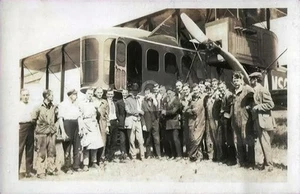 1920s Lawson Airliner Aviation RPPC Photo Postcard COPY - Picture 1 of 2