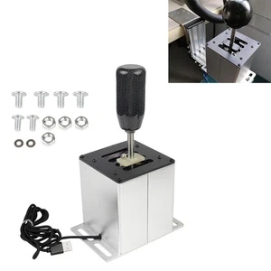 PC USB Racing Game Simulator Shifter for Logitech G29 G27 G25 G920 T300RS/GT 7+R - Picture 1 of 11
