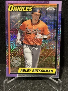 2025 Topps Series 1 - 1990 Topps Chrome Silver Pack Adley Rutschman #T90C-35 - Bild 1 von 2