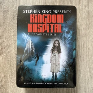 Kingdom Hospital: The Complete Series 4 DVD Set Steel Tin Packaging Stephen King - Picture 1 of 15