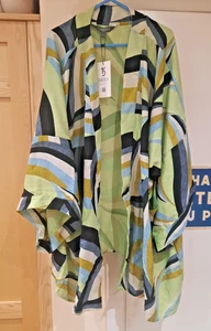 One Six Eden jacket, Retro Wave pattern. Size 1/2 (UK 18-24). BNWT. - Picture 1 of 4