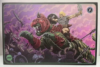 Battle Cat Masters of the Universe MOTU 2022 Mondo 1:6 Action Figure NEW MIB - Image 1 of 4