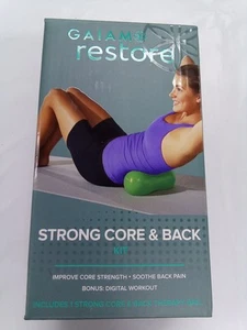 Gaiam Restore Strong Core & Back, Strength &Flexibility Kit. - Picture 1 of 3