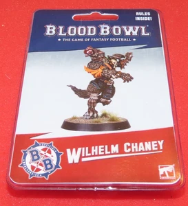 Games Workshop Blood Bowl Forgeworld Wilhelm Chaney Star Player nuovo con scatola lupo mannaro nuovo - Foto 1 di 3
