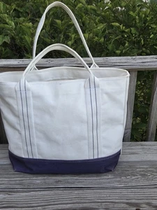Pottery Barn Kids X Mark & Graham Tote Cotton Canvas Bag  - Picture 1 of 16