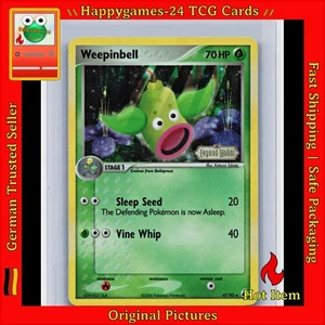 Ultrigaria - Weepinbell Pokemon Karte TCG 47/92 Holo EX Legend Maker /M1 - Bild 1 von 14