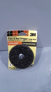 3M PAINT & RUST STRIPPER LARGE AREA 4in /plug 101 mm