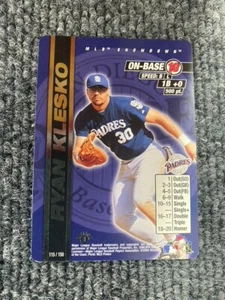 Ryan Klesko 2000 MLB Showdown Pennant Run 115/150 1st Edition - Picture 1 of 2
