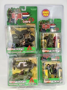GI Joe vs Cobra Venom Cycle & Cobra Viper, Road Rebel Tank & Big Ben Bonus Packs - Picture 1 of 23