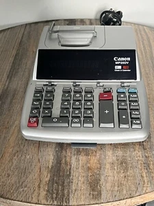 Canon 12-Digit 2-Color Calculator MP25D 120 Volt Gray - Picture 1 of 12