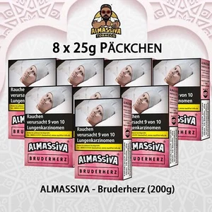 Al Massiva Tobacco 200g Shisha Tabak Wasserpfeifentabak Hookah Tabak alle Sorten - Bild 1 von 14
