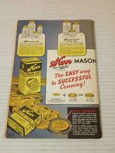 Planning For Easier Home Canning Kerr Mason Booklet Vintage Instructions Recipes - Picture 1 of 11