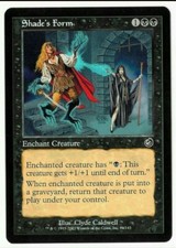 Shade's Form Magic The Gathering Enchant Creature Card