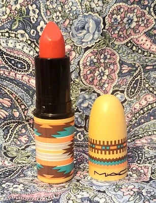 MAC Le Mac Vibe Tribe Lipstick 'Painted Sunset' Rare Limited Ed Discontinued New - Image 1 of 4